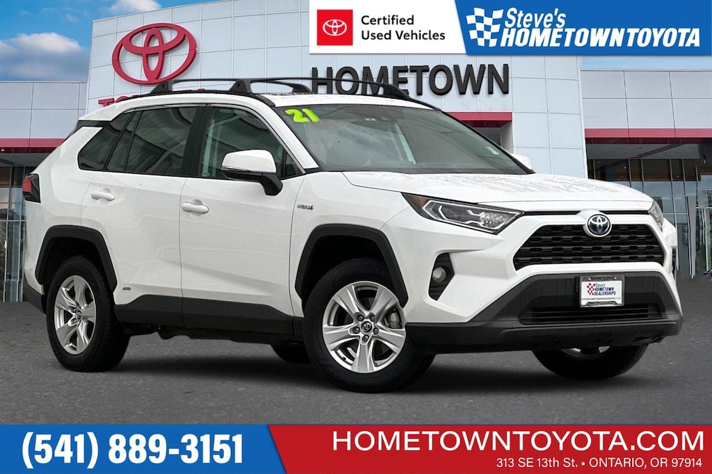 Certified 2021 Toyota RAV4 Hybrid XLE SUV