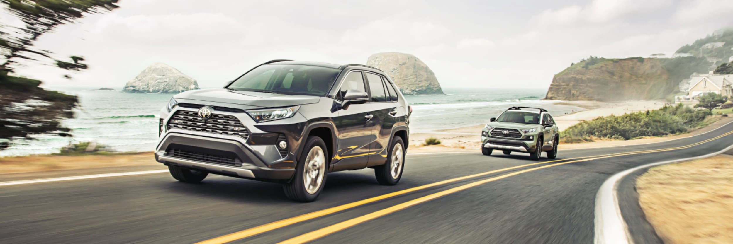 2022 Vs 2021 Rav4 Models Driving