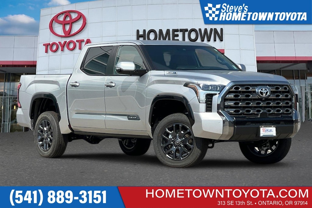 New 2025 Toyota Tundra i-FORCE MAX Platinum i-FORCE MAX Truck CrewMax