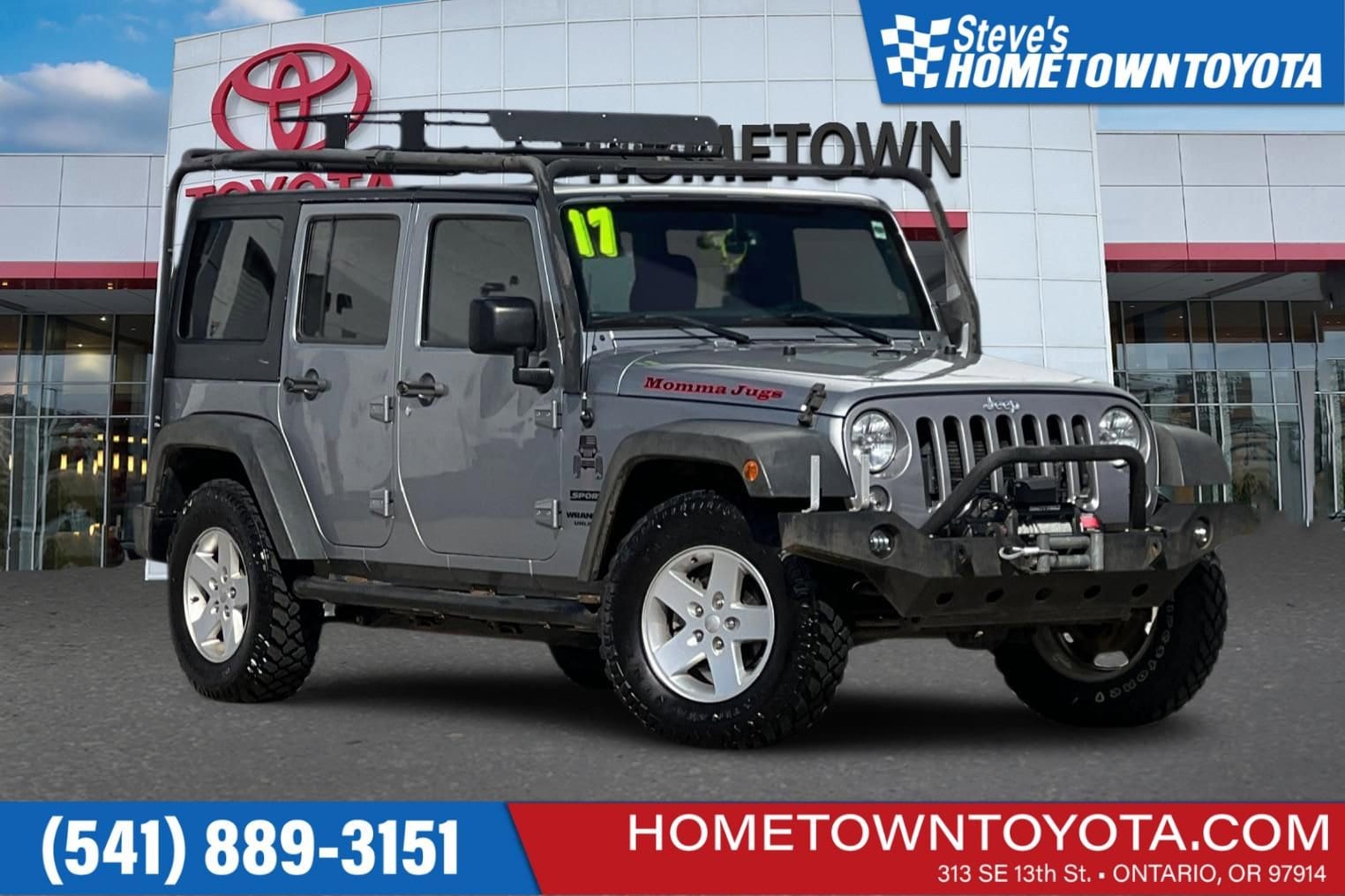 2017 Jeep Wrangler Unlimited Sport S