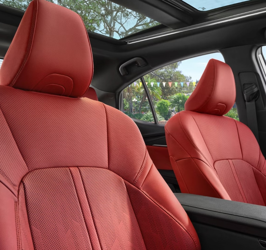 2025 Toyota Camry interior at Hometown Toyota