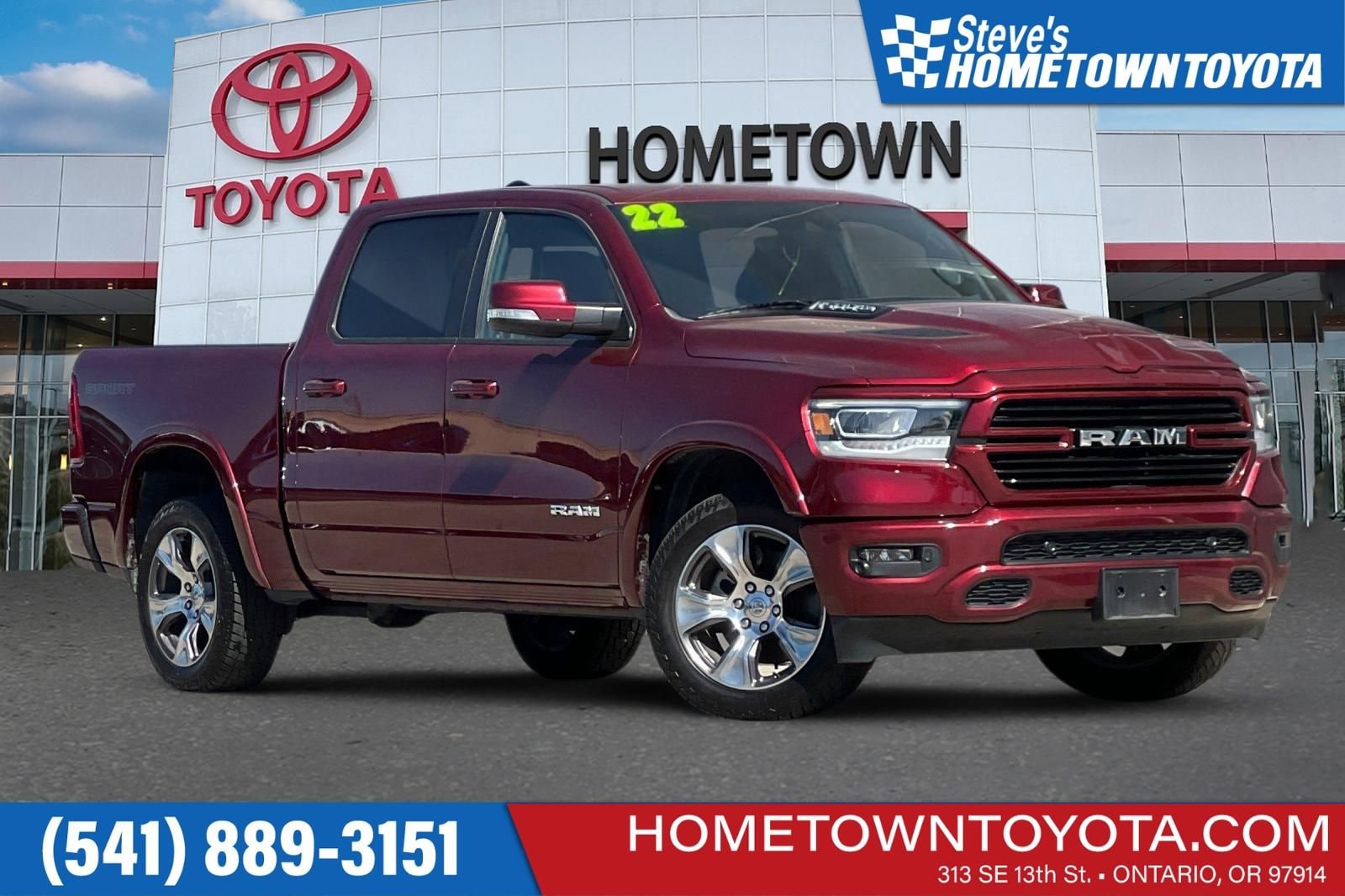 2022 RAM 1500 Laramie 4x4 Crew Cab 5'7's photo