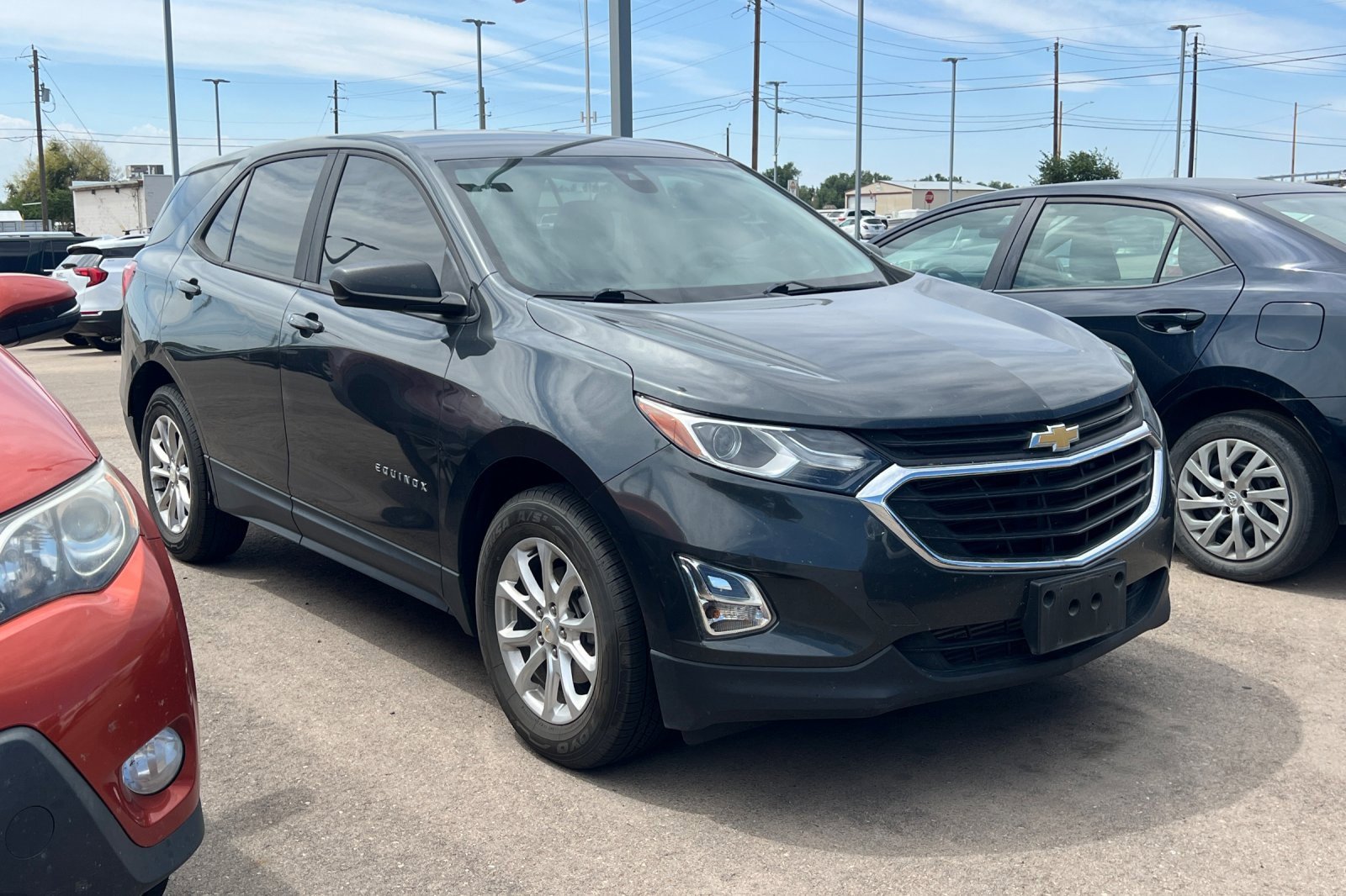 Used 2020 Chevrolet Equinox LS with VIN 2GNAXHEV4L6122639 for sale in Ontario, OR