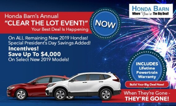 Honda Barn New And Used Honda Cars In Stratham