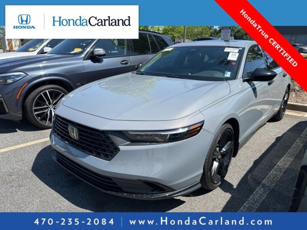 Certified 2025 Honda Accord Hybrid Sport-L Sedan