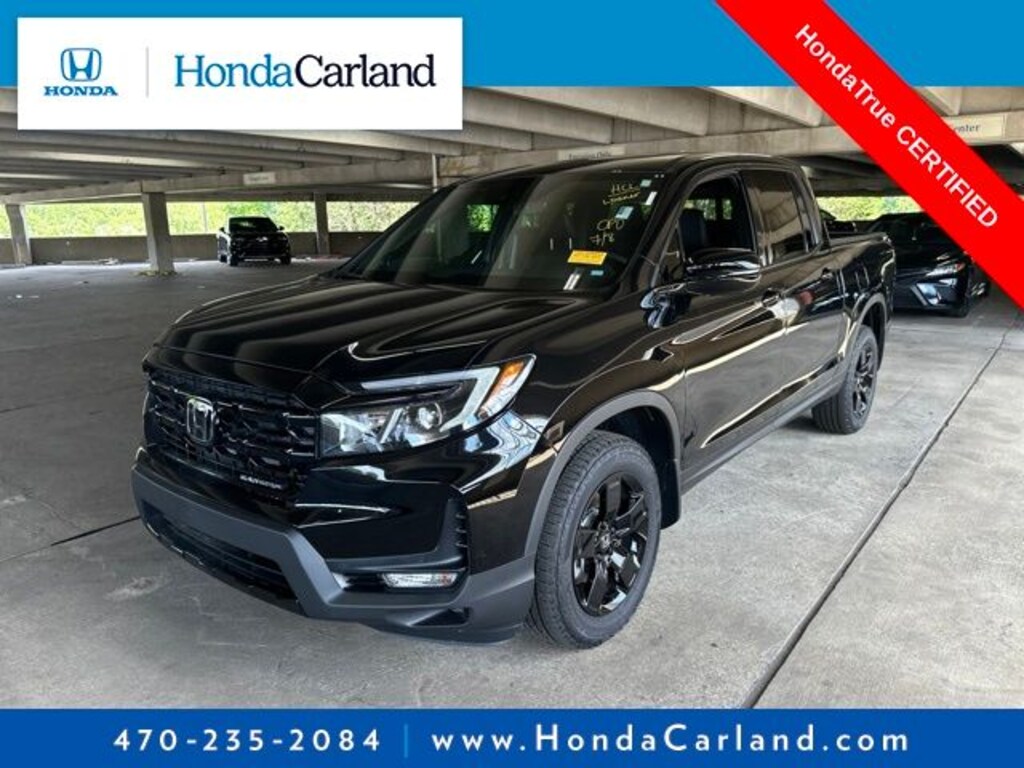 Certified 2026 Honda Ridgeline Black Edition Truck Crew Cab