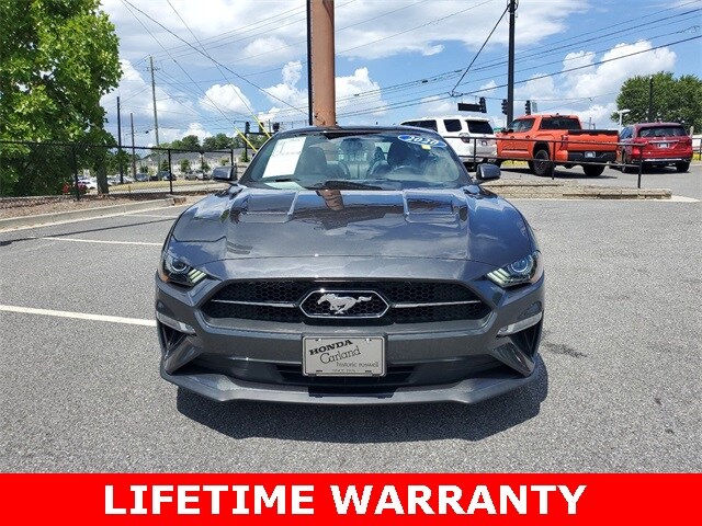 Used 2020 Ford Mustang EcoBoost Premium with VIN 1FA6P8TH3L5161381 for sale in Roswell, GA