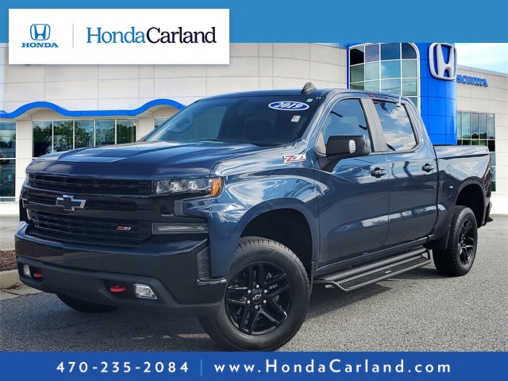 Used 2019 Chevrolet Silverado 1500 LT Trail Boss Truck Crew Cab