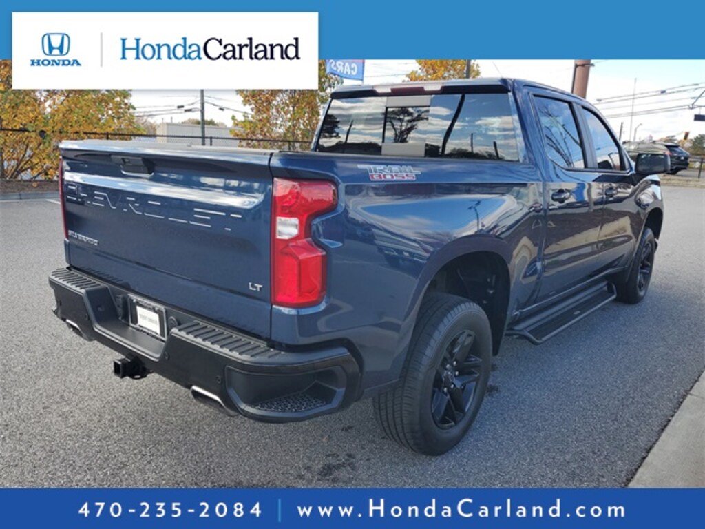 Used 2019 Chevrolet Silverado 1500 LT Trail Boss Truck Crew Cab