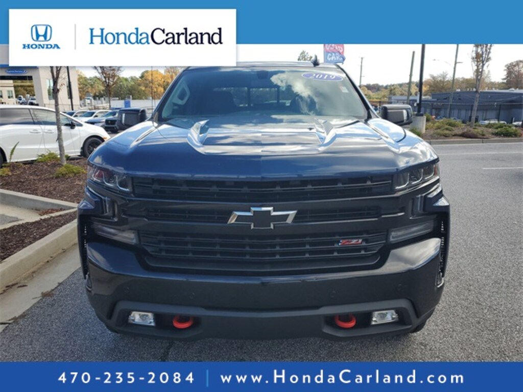 Used 2019 Chevrolet Silverado 1500 LT Trail Boss Truck Crew Cab