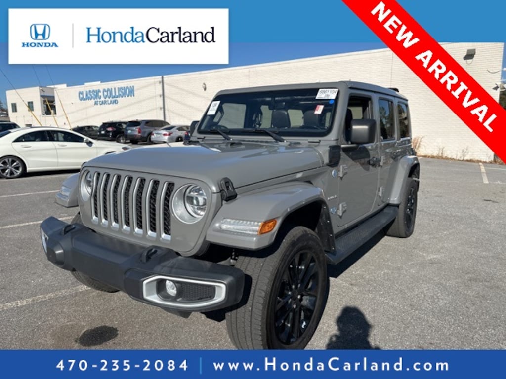 Used 2021 Jeep Wrangler 4xe Sahara SUV