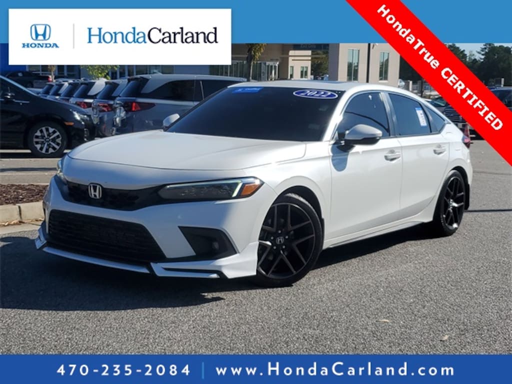 Certified 2022 Honda Civic Sport Touring Hatchback