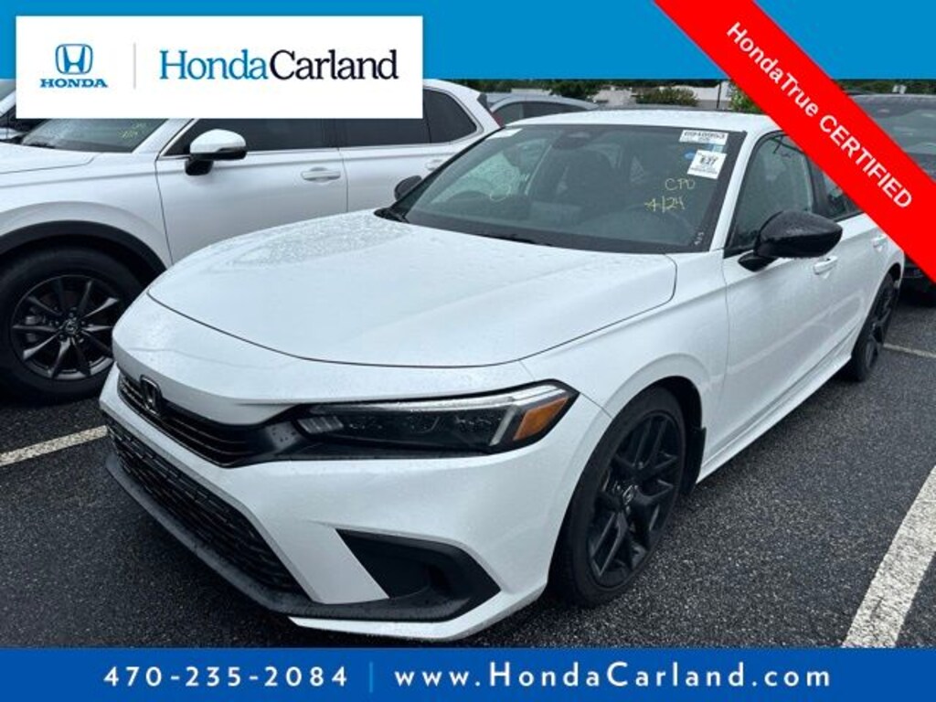 Certified 2023 Honda Civic Sport Sedan