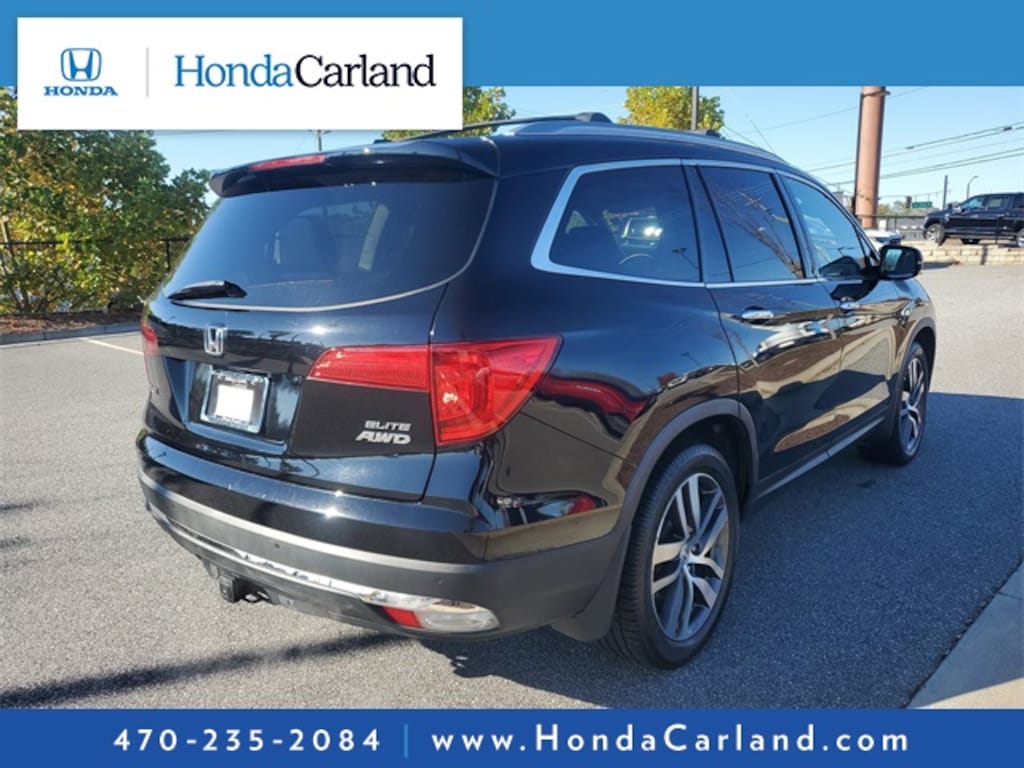 Certified 2017 Honda Pilot Elite AWD SUV