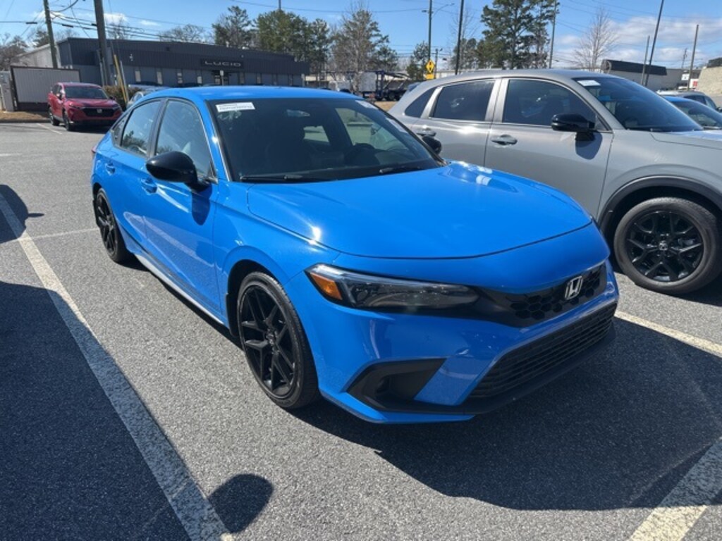 Certified 2024 Honda Civic Sport Hatchback
