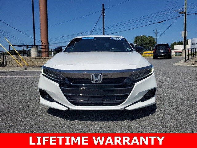 Certified 2021 Honda Accord Sport with VIN 1HGCV1F30MA033779 for sale in Roswell, GA