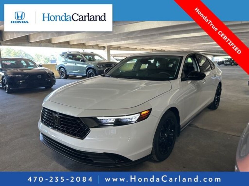 Certified 2025 Honda Accord SE Sedan