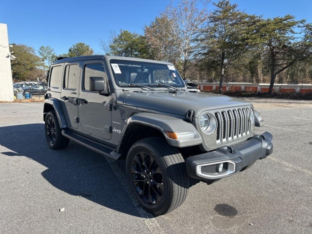 Used 2021 Jeep Wrangler 4xe Sahara SUV