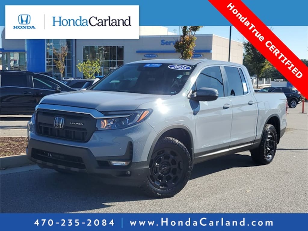 Certified 2025 Honda Ridgeline RTL Truck Crew Cab