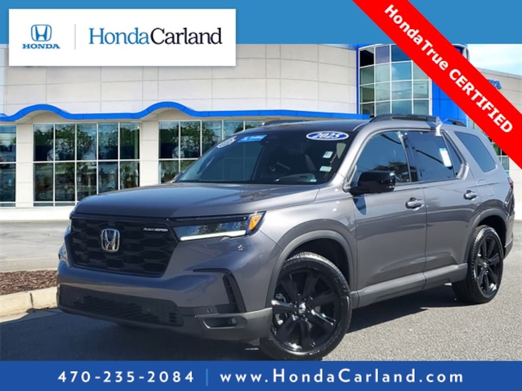 Certified 2025 Honda Pilot Black Edition SUV