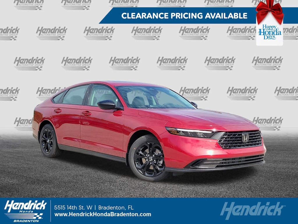 New 2025 Honda Accord SE Sedan