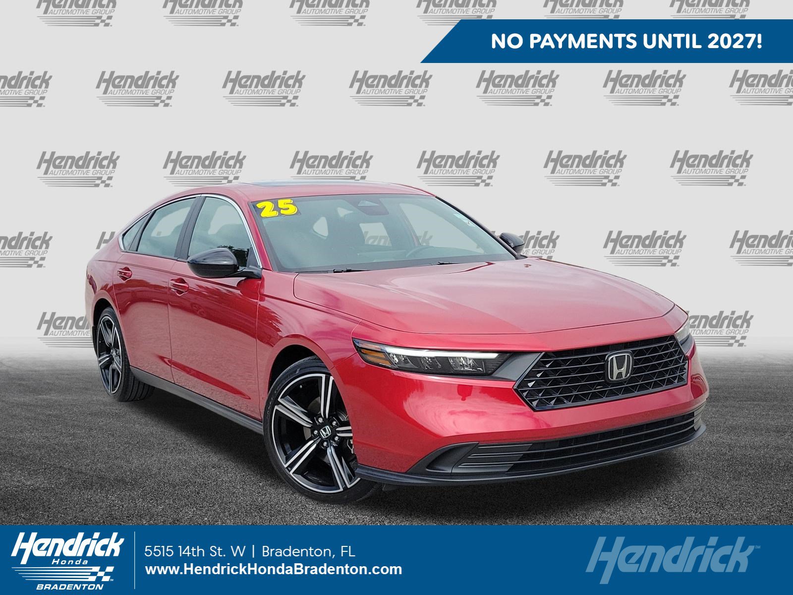 Certified 2025 Honda Accord Hybrid Sport Sedan