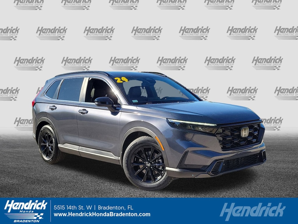 Certified 2024 Honda CR-V Hybrid Sport-L SUV