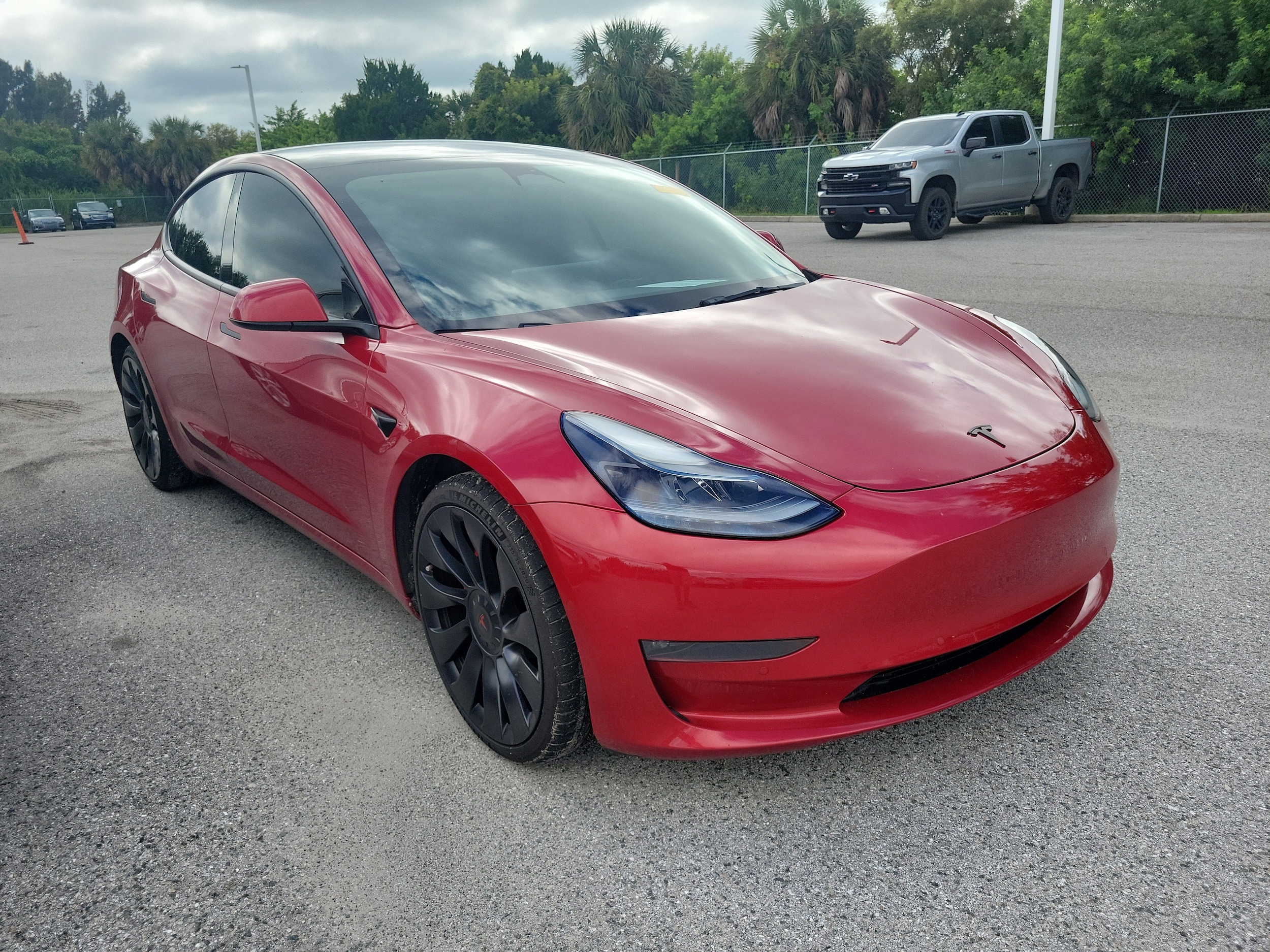 Used 2022 Tesla Model 3 Performance with VIN 5YJ3E1EC9NF168638 for sale in Bradenton, FL