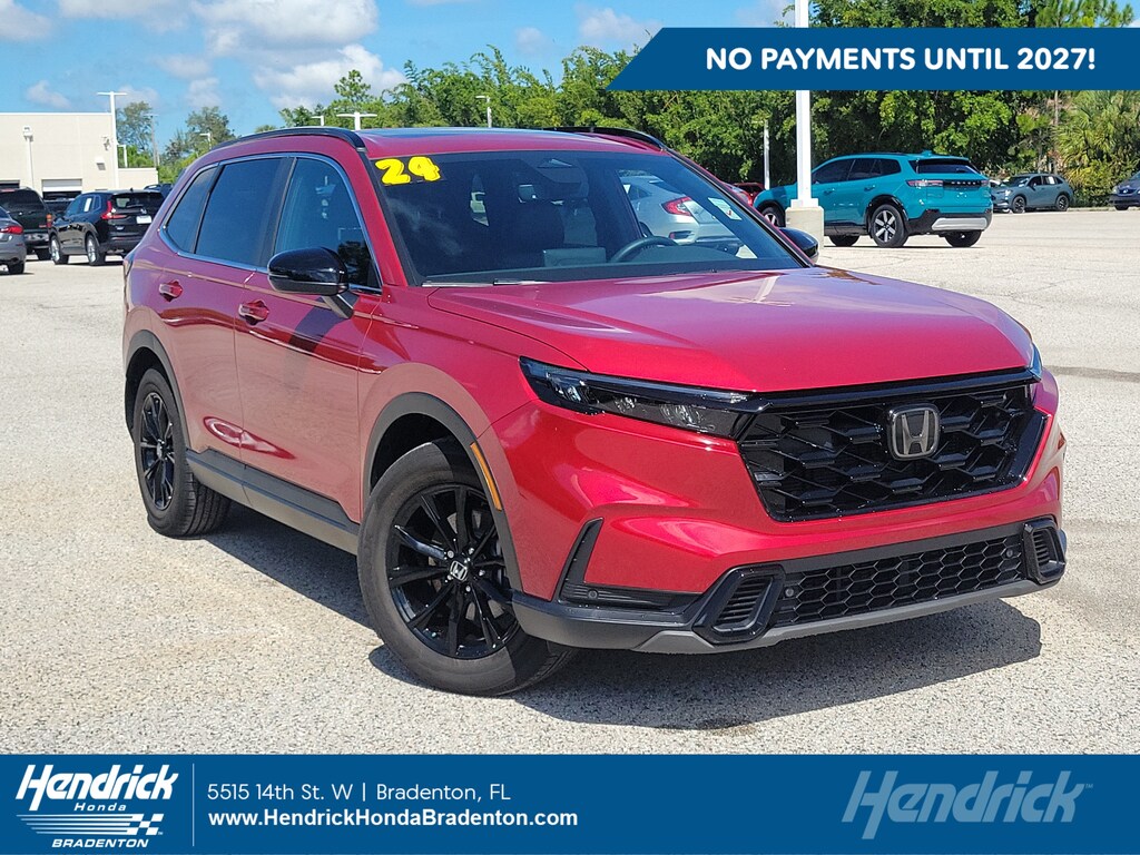 Certified 2024 Honda CR-V Hybrid Sport-L SUV