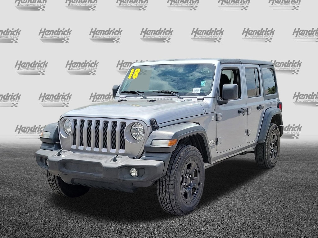 Used 2018 Jeep Wrangler Unlimited Sport 4x4 SUV