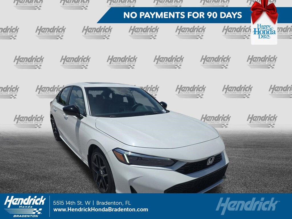 New 2025 Honda Civic Hybrid Sport Sedan
