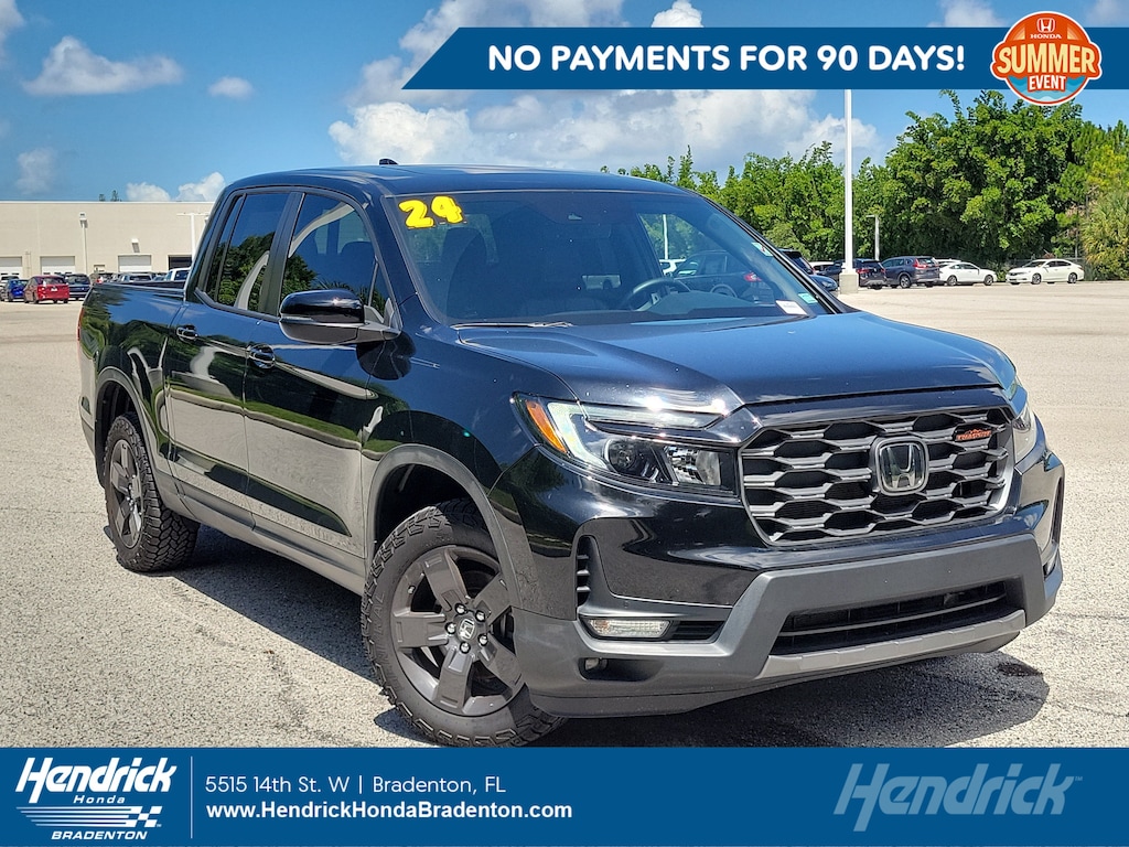 Certified 2024 Honda Ridgeline TrailSport Truck Crew Cab
