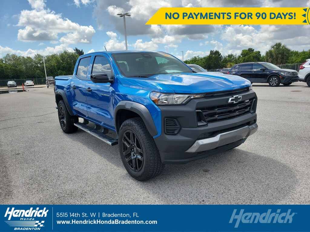 Used 2024 Chevrolet Colorado Trail Boss Truck Crew Cab
