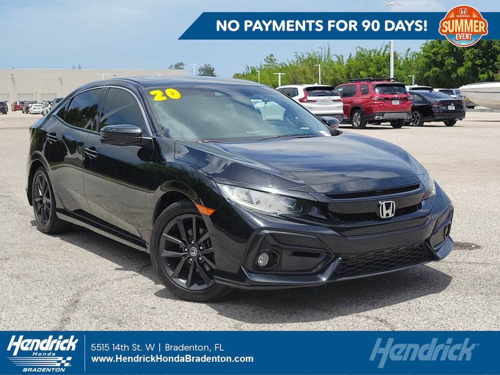 Used 2020 Honda Civic EX Hatchback