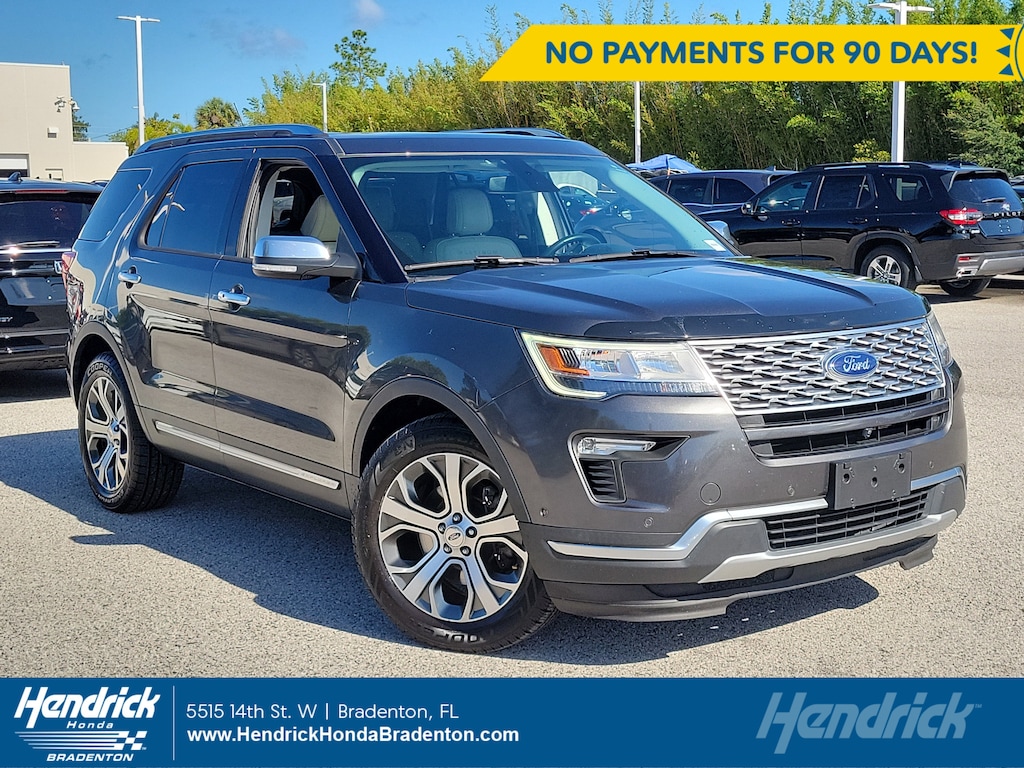 Used 2019 Ford Explorer Platinum SUV