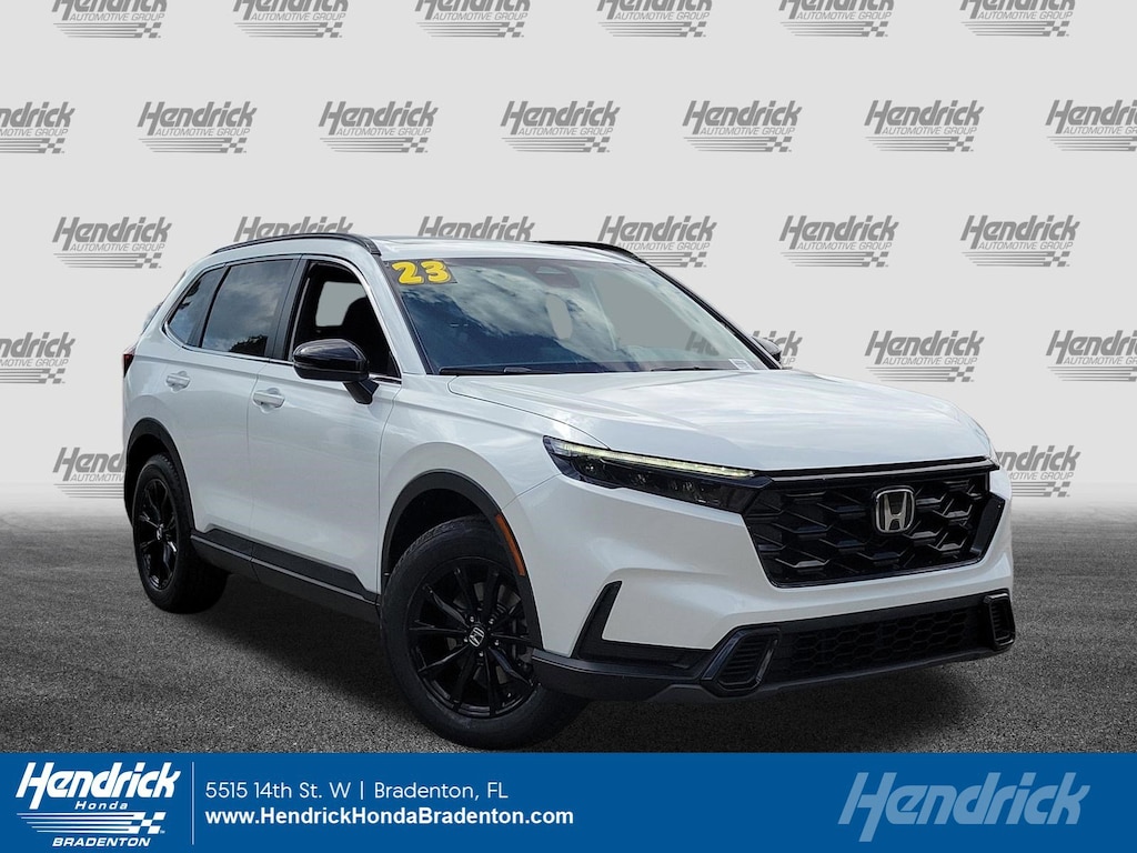 Certified 2023 Honda CR-V Hybrid Sport w/BSI SUV