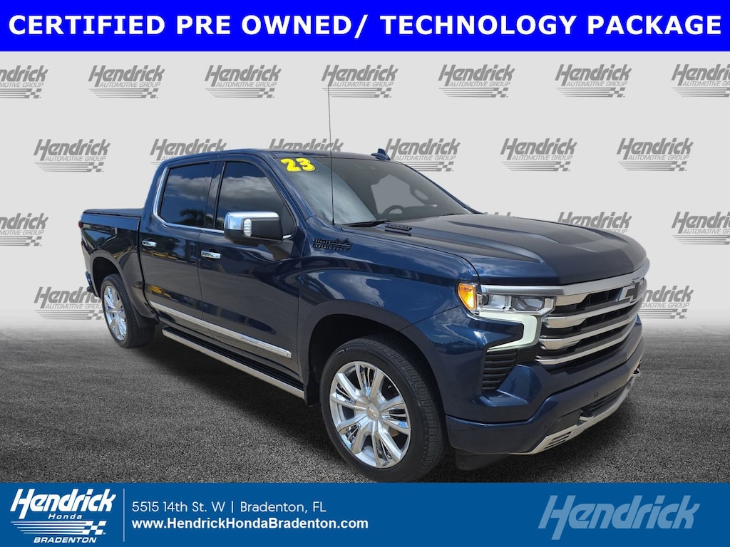 Used 2023 Chevrolet Silverado 1500 High Country Truck Crew Cab