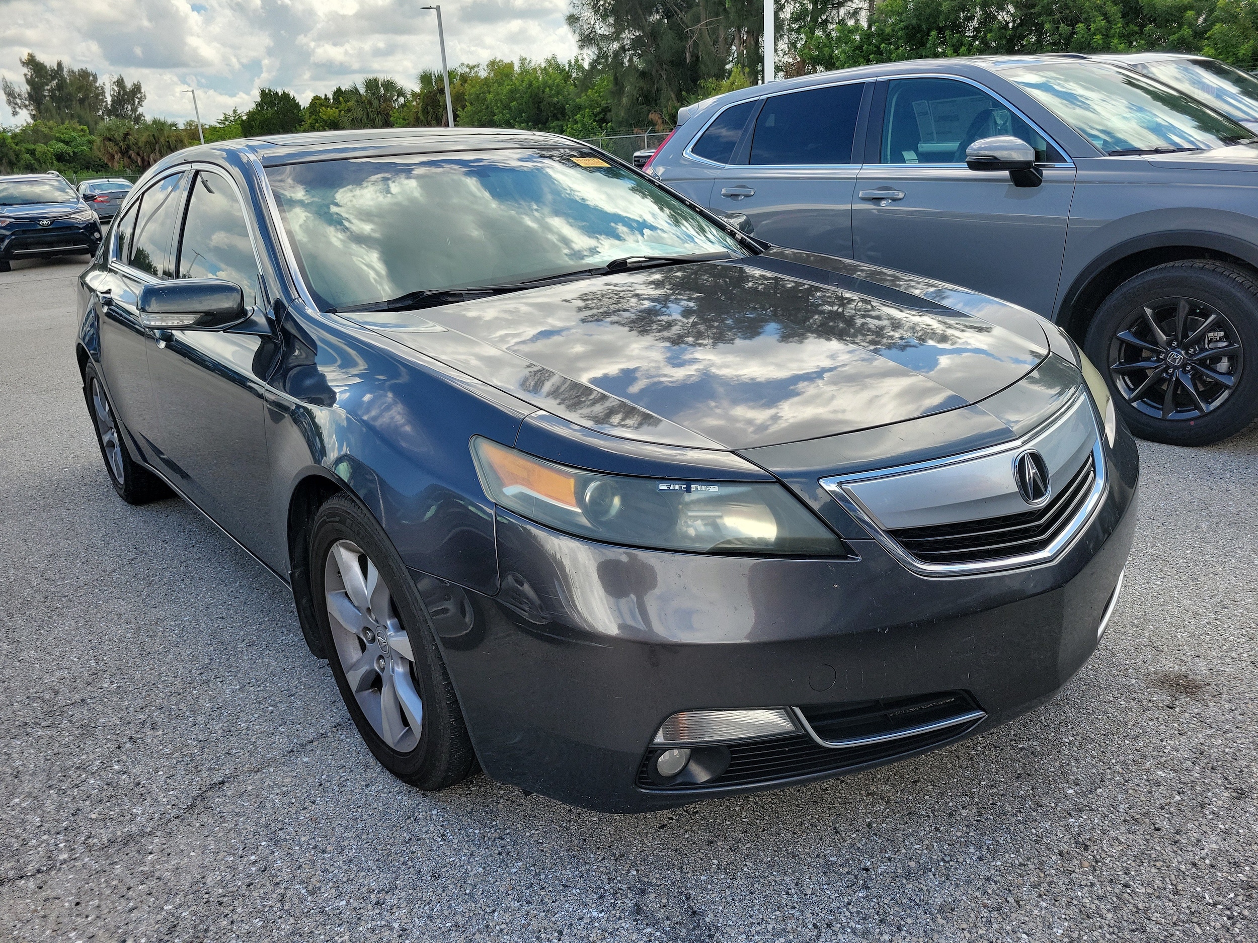 Used 2012 Acura TL Technology Package with VIN 19UUA8F57CA022450 for sale in Bradenton, FL