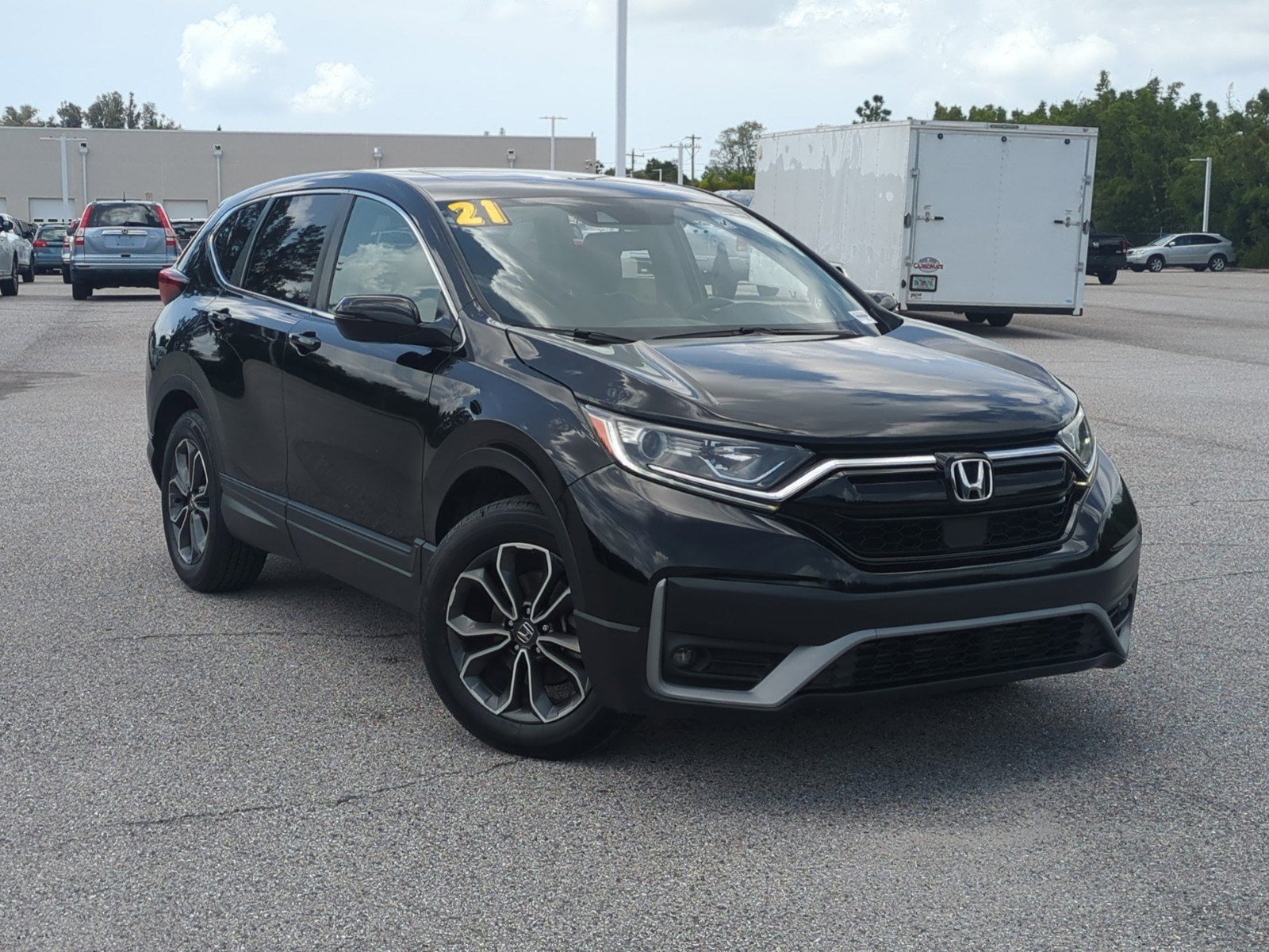 Certified 2021 Honda CR-V EX with VIN 5J6RW1H52MA008297 for sale in Bradenton, FL