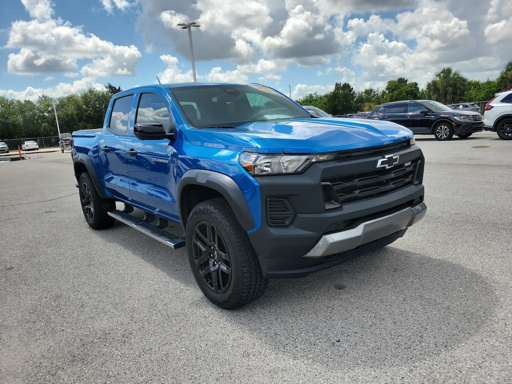 Used 2024 Chevrolet Colorado Trail Boss Truck Crew Cab