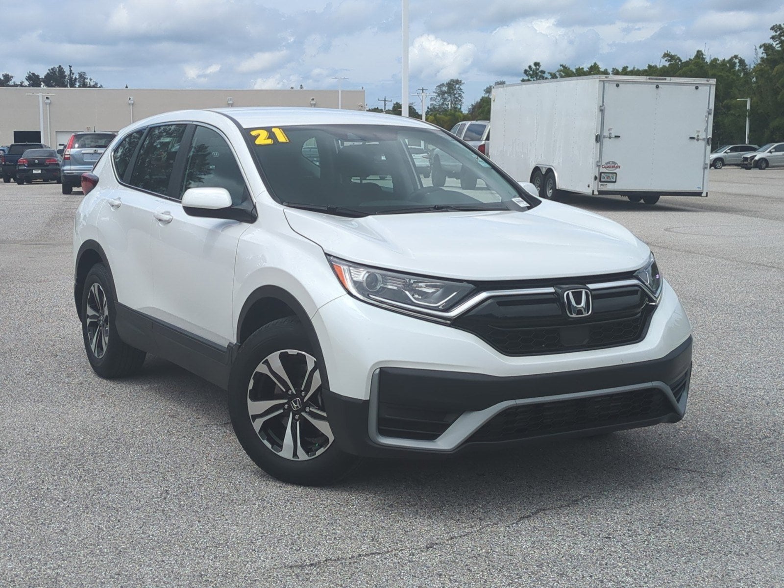 Certified 2021 Honda CR-V SE with VIN 5J6RW1H77ML009435 for sale in Bradenton, FL