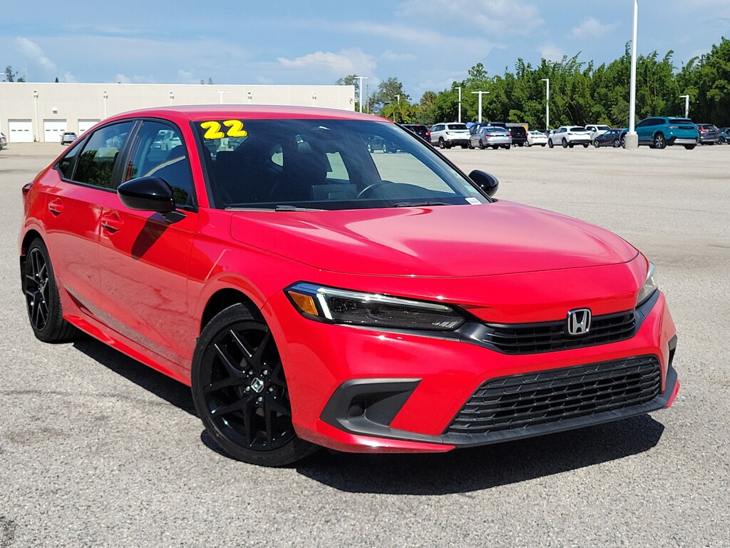 Certified 2022 Honda Civic Sport Sedan