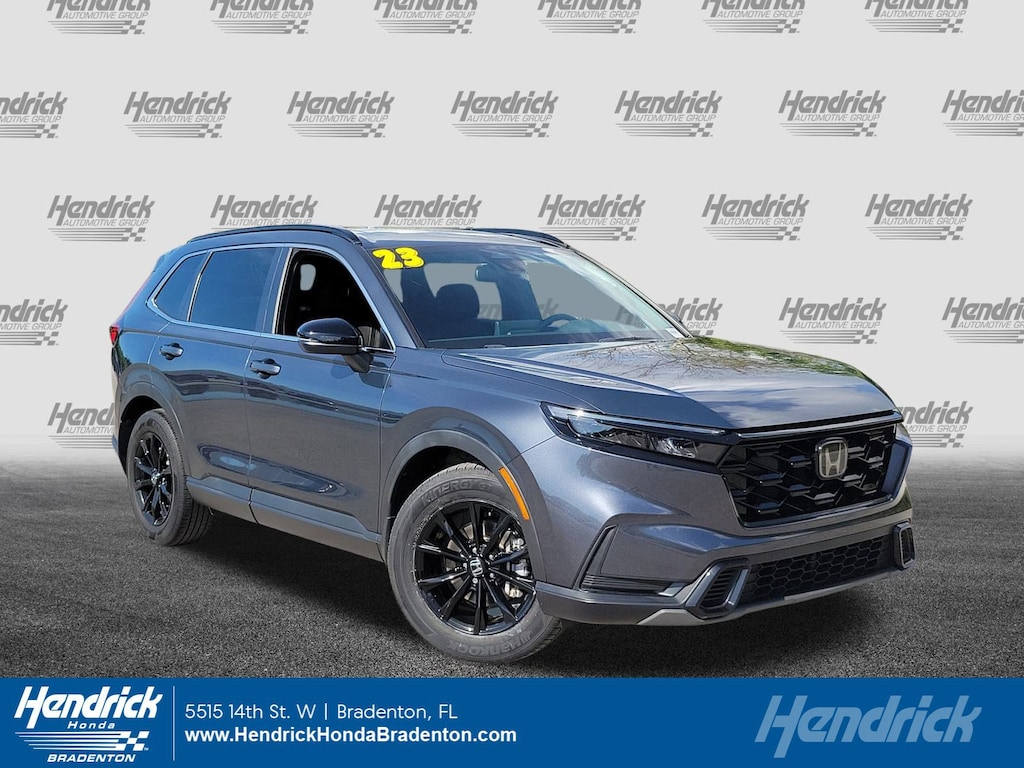 Certified 2023 Honda CR-V Hybrid Sport w/BSI SUV