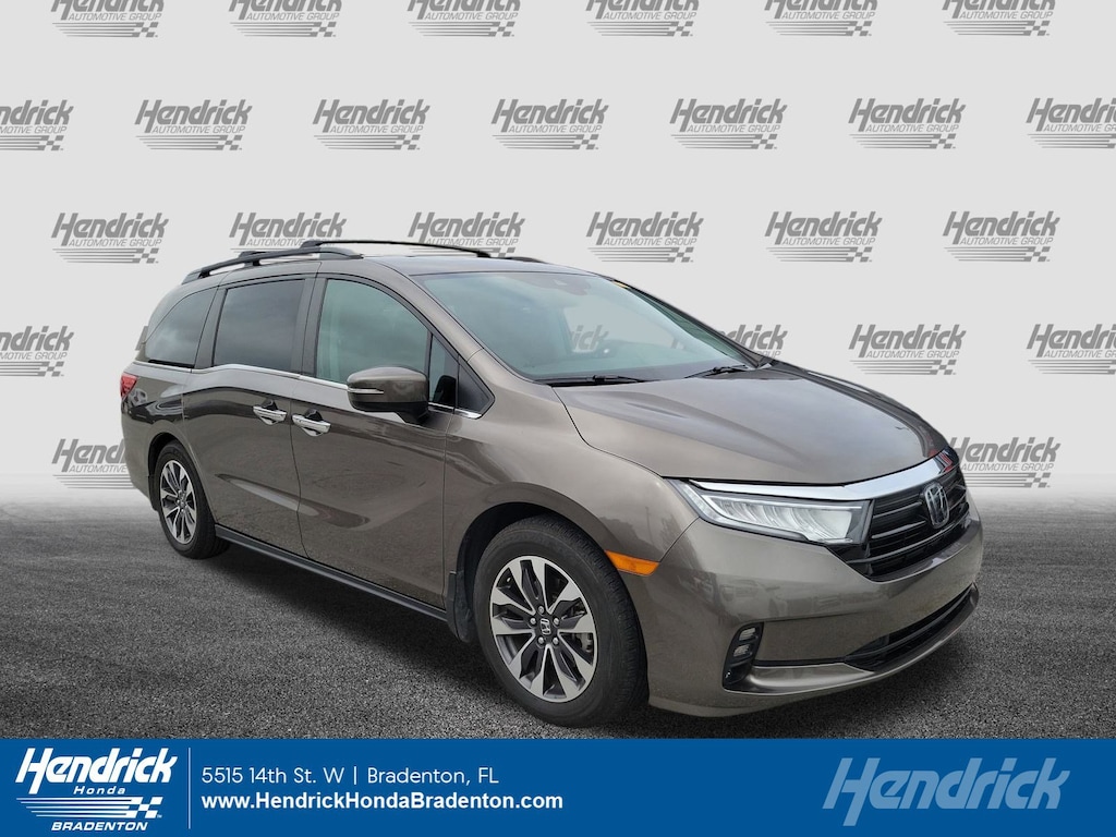 Certified 2021 Honda Odyssey EX-L Van