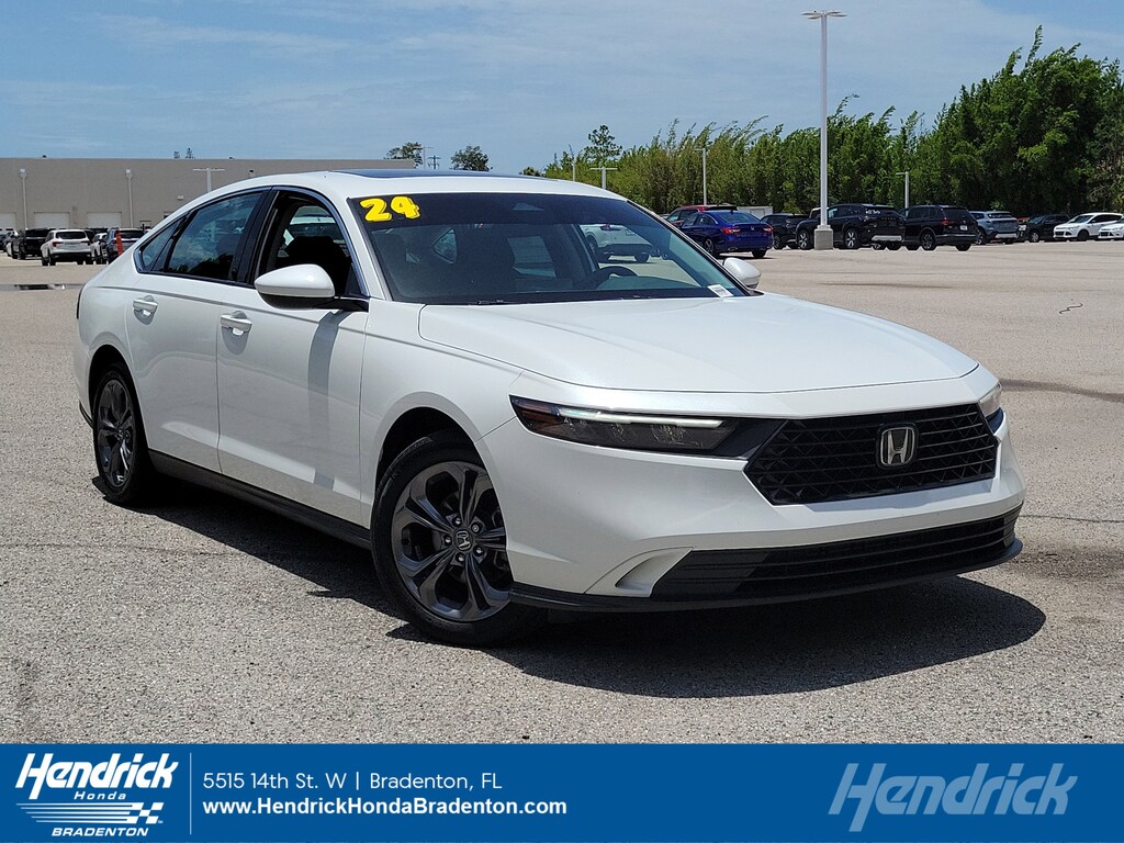 Certified 2024 Honda Accord EX Sedan