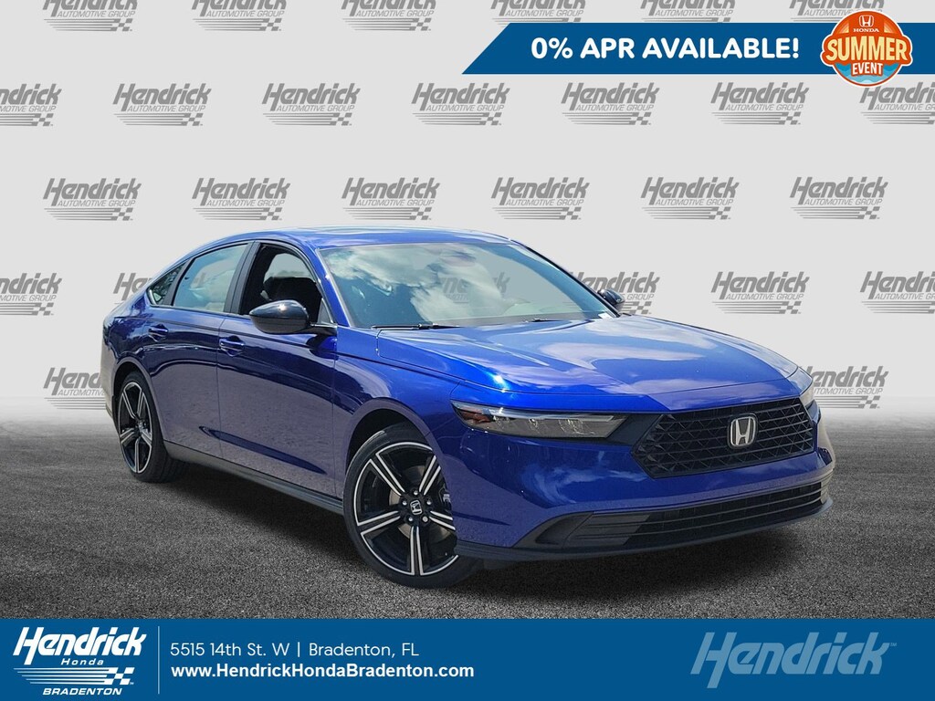 New 2026 Honda Accord Hybrid Sport Sedan