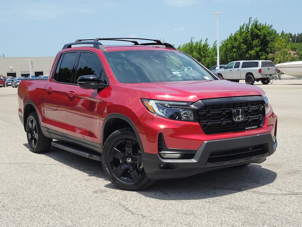 Certified 2025 Honda Ridgeline Black Edition Truck Crew Cab