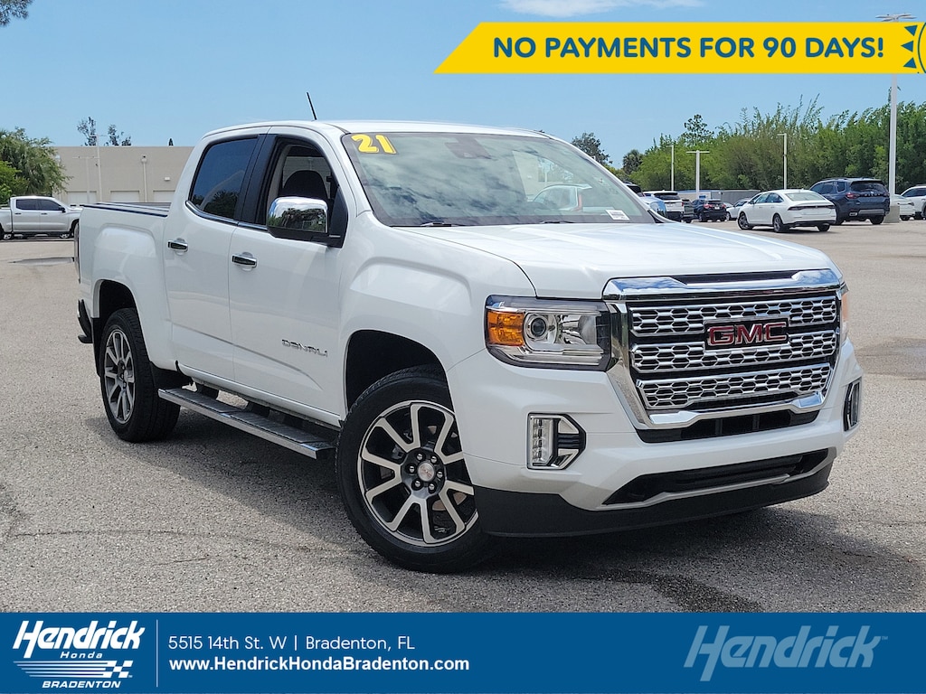 Used 2021 GMC Canyon Denali Truck Crew Cab