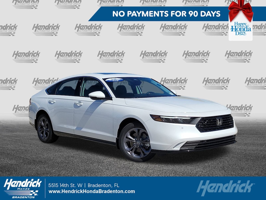 New 2025 Honda Accord Hybrid EX-L Sedan