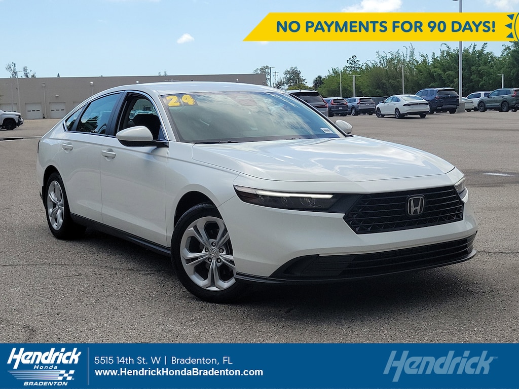 Certified 2024 Honda Accord LX Sedan